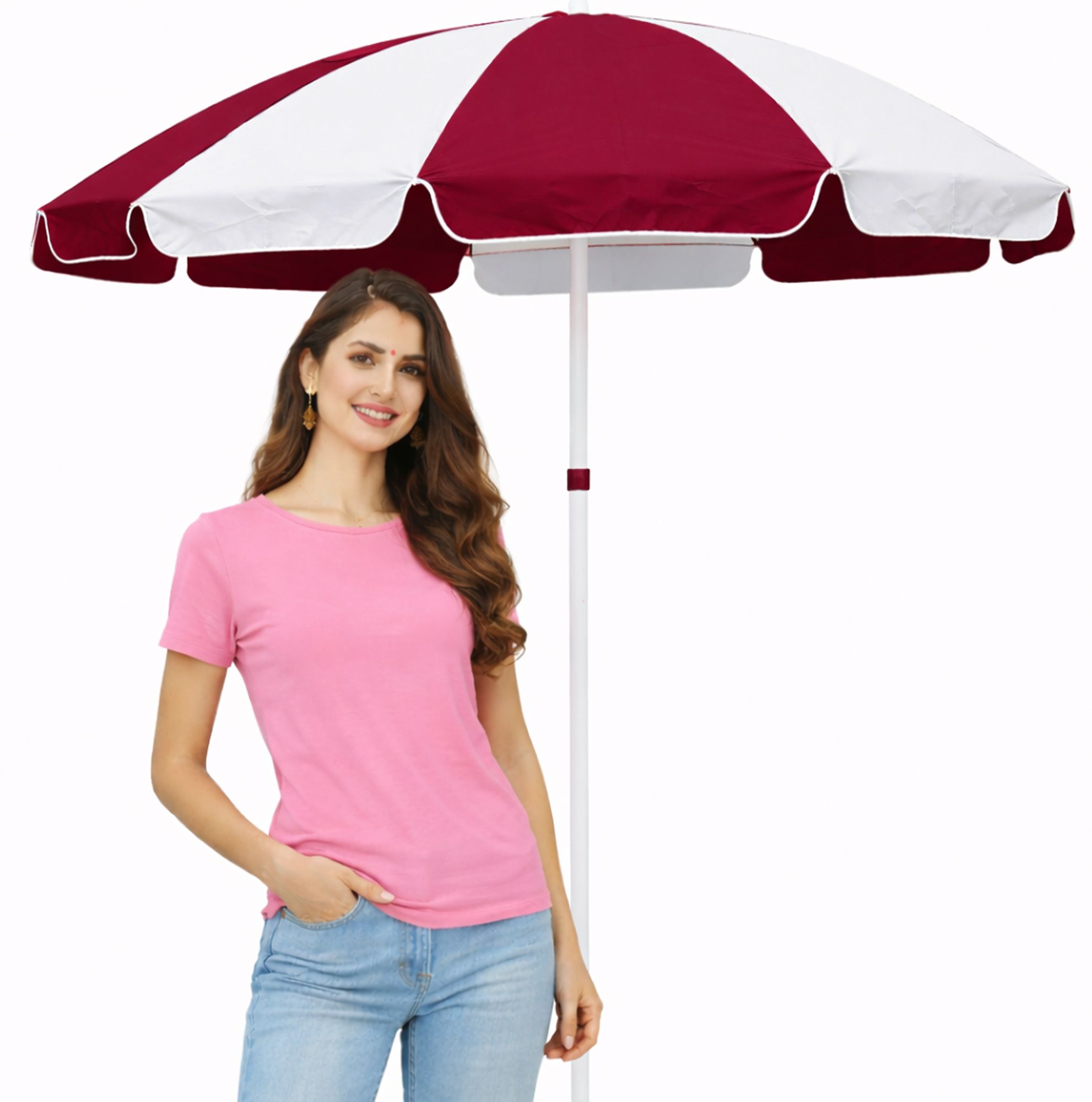 arun & sons 7ft Premium Garden Umbrella Outdoor Shade Design Umbrella-picture-38