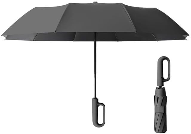 Umbrella Automatic Open/Close, Lightweight, Perfect Carabiner Handle Umbrella-image-43