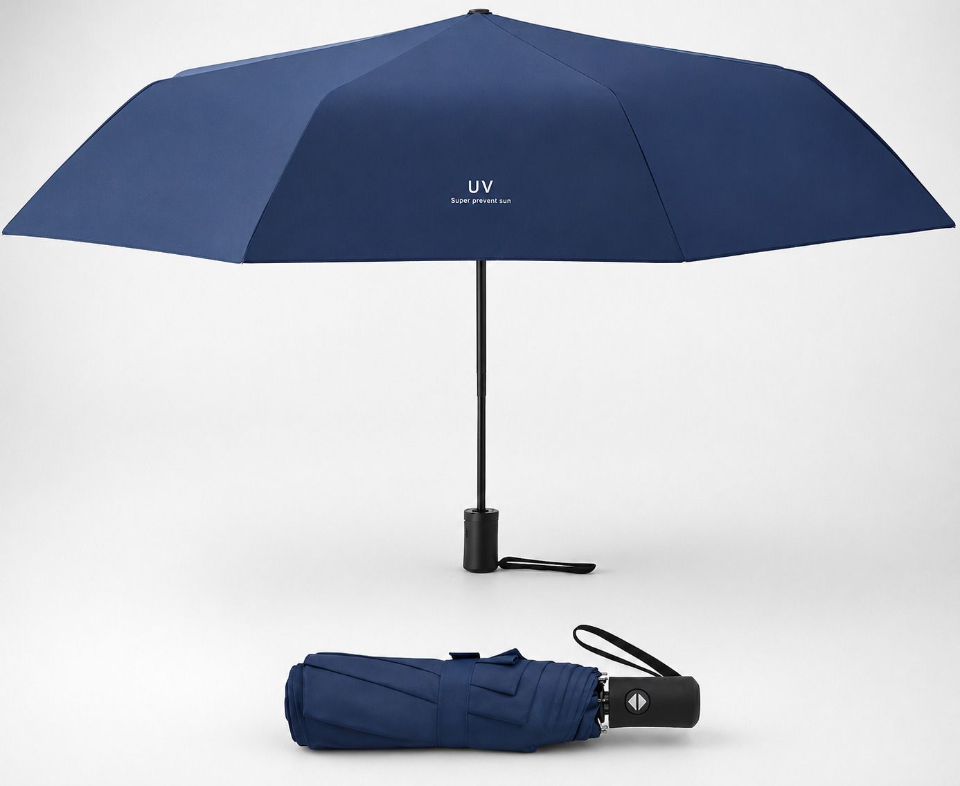 ekisha UV Resistant Auto Fold Travel Umbrella Umbrella-picture-1