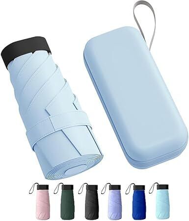 scaroal Mini Pocket Umbrella, Lightweight & Windproof Travel Umbrella for Women & Men Umbrella-picture-15