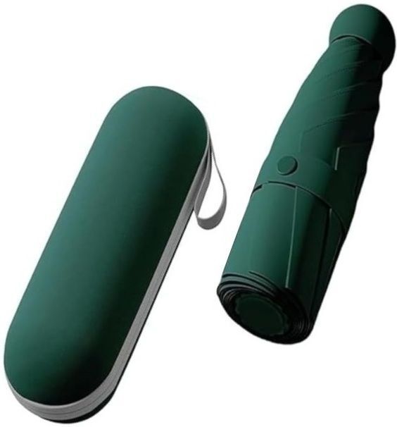 treattoes Capsule Size Umbrella, UV & Rain Protection and Pocket Friendly with Cover - G21 Umbrella-picture-47