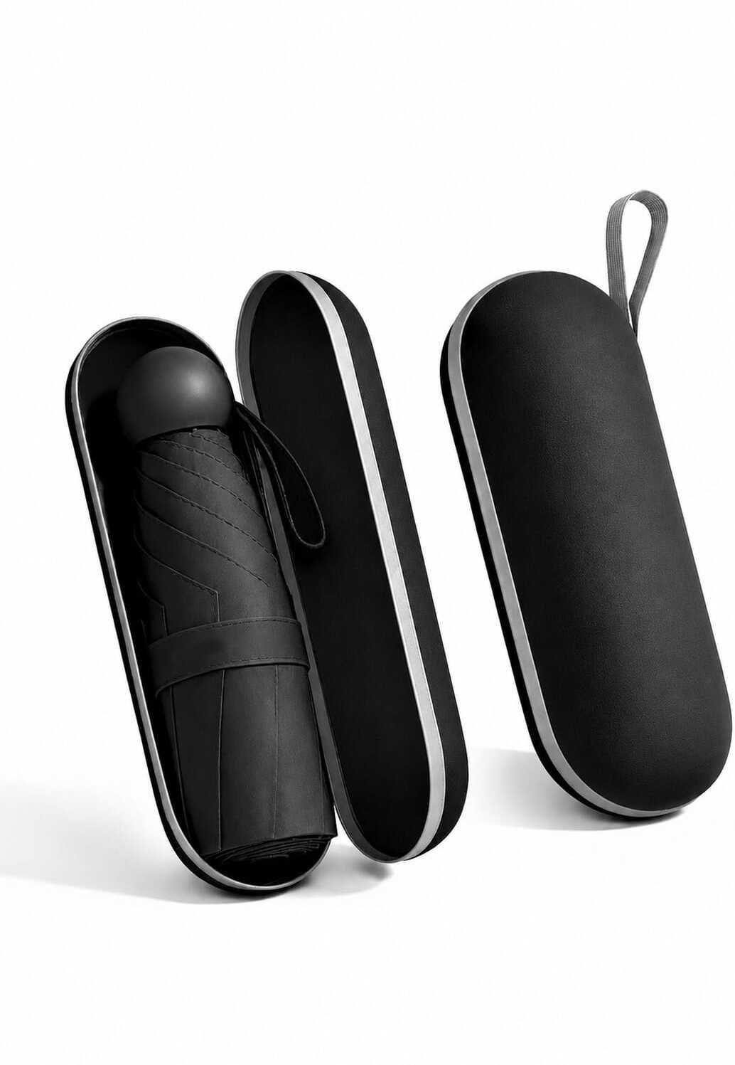 shreeshyamen Mini Folding Umbrella with Zip Pouch Compact Travel Umbrella Umbrella-picture-18