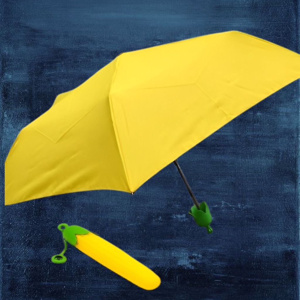 dripfly mini compact umbrella with waterproof protection and corn shaped carrying case Umbrella-picture-13