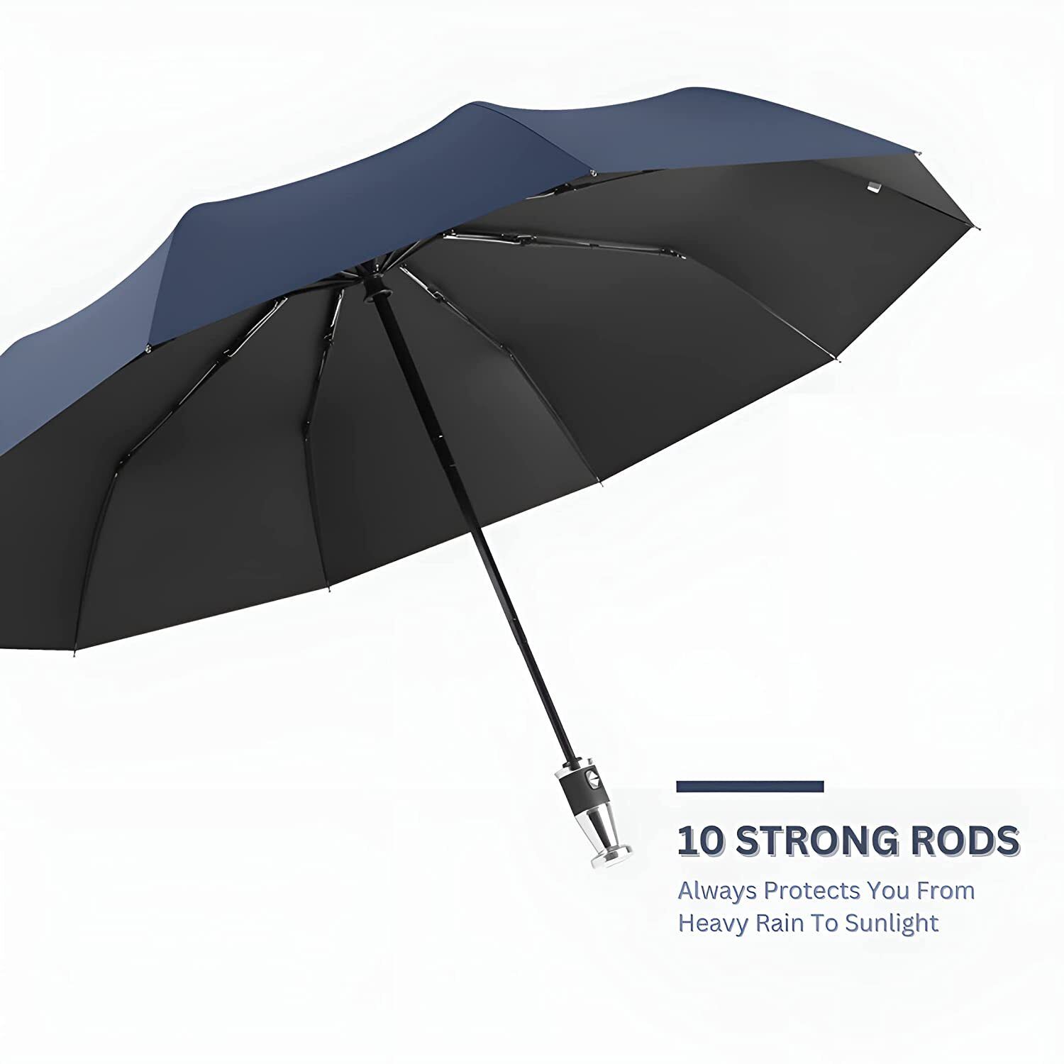 star work SMALL GOLF BLUE AUTO OPEN&CLOSE UMBRELLA (PACK OF 1) Umbrella-picture-12