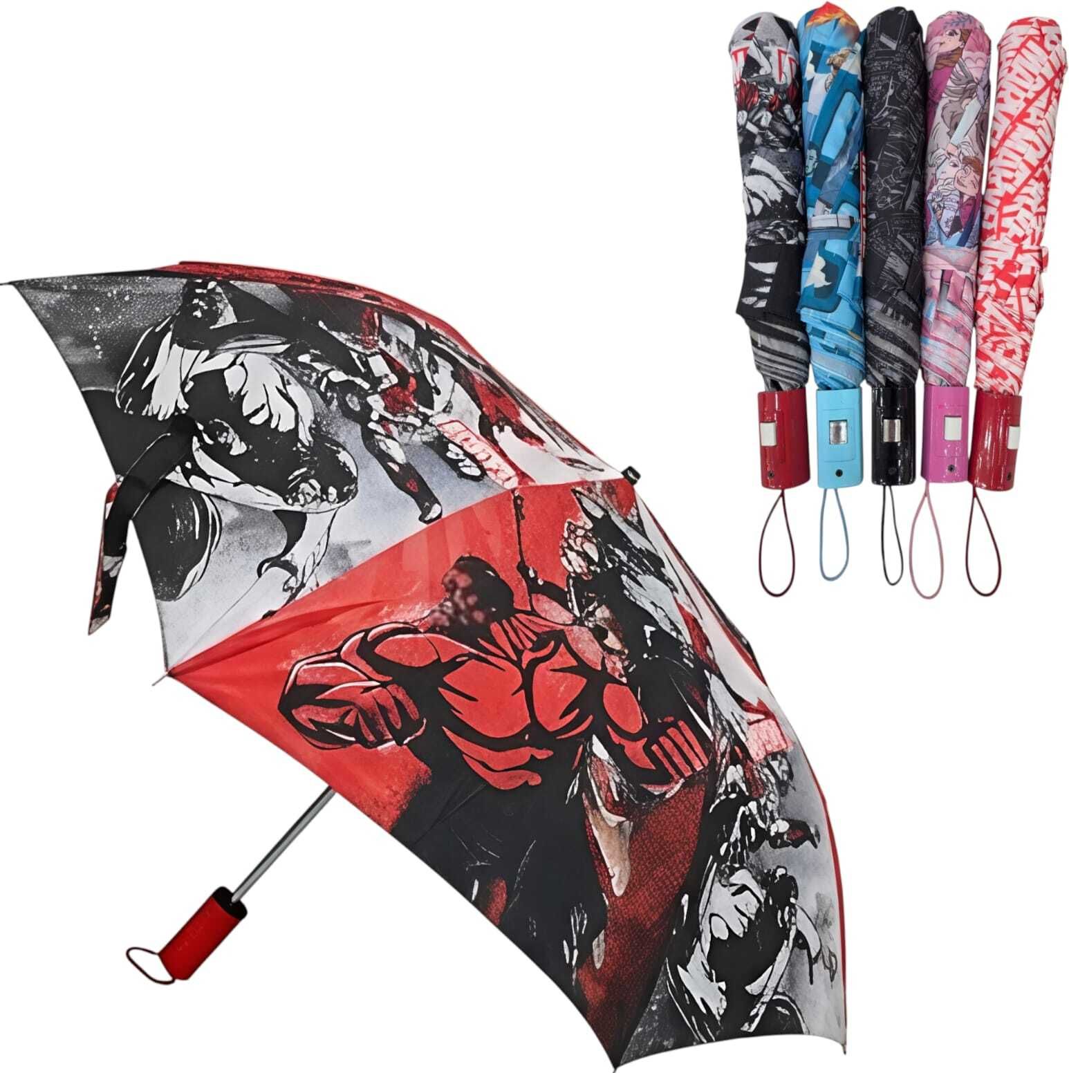 SUPERHERO PAPER PRINT Umbrella-image-36