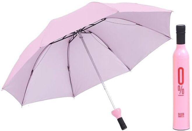 yixty Pack Of 1 - Wine Bottle Shaped Umbrella for Men, Woman and Child Umbrella-picture-18