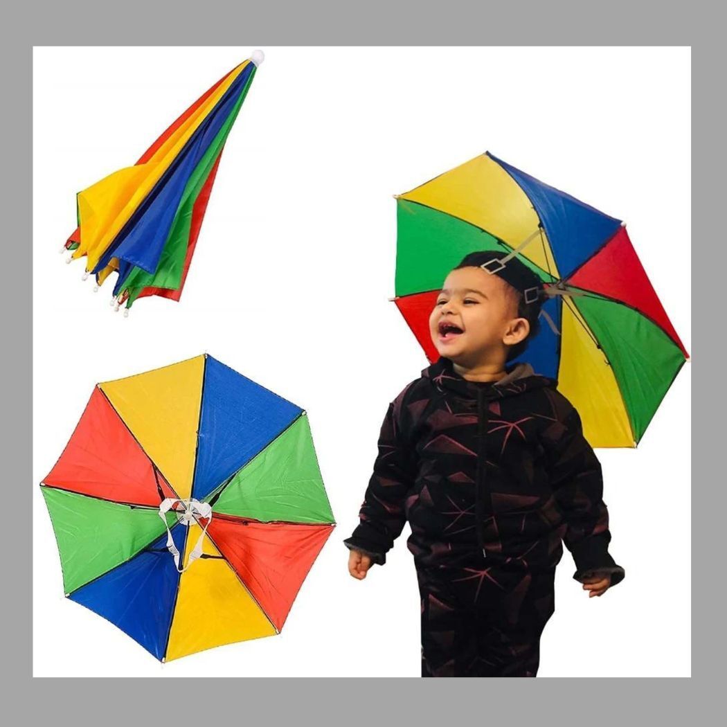 digsmorden Hands Free Umbrella Hat to Protect from Sun & Rain for Kids_04 Umbrella-picture-32