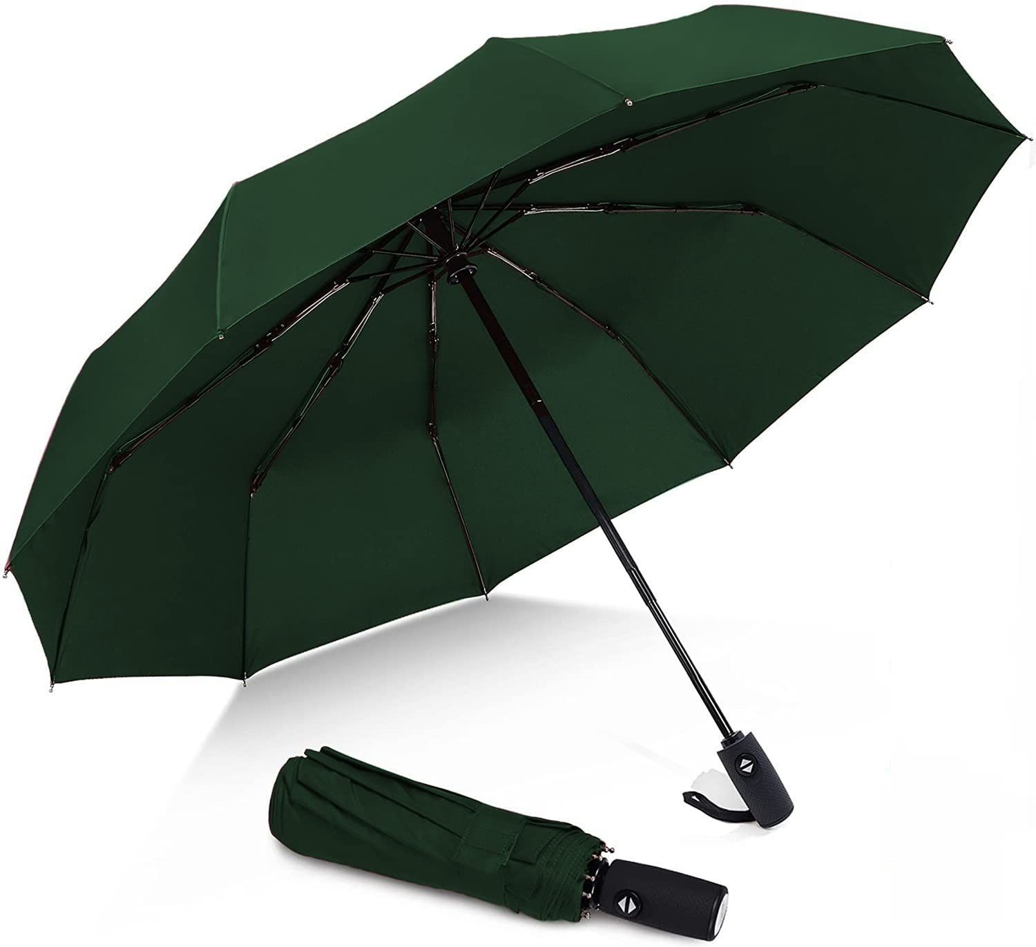 cairoman Umberalla Large for RAIN Man,Women,Kids,Girls,Boys-3 Fold Auto Open and Close Umbrella-picture-13