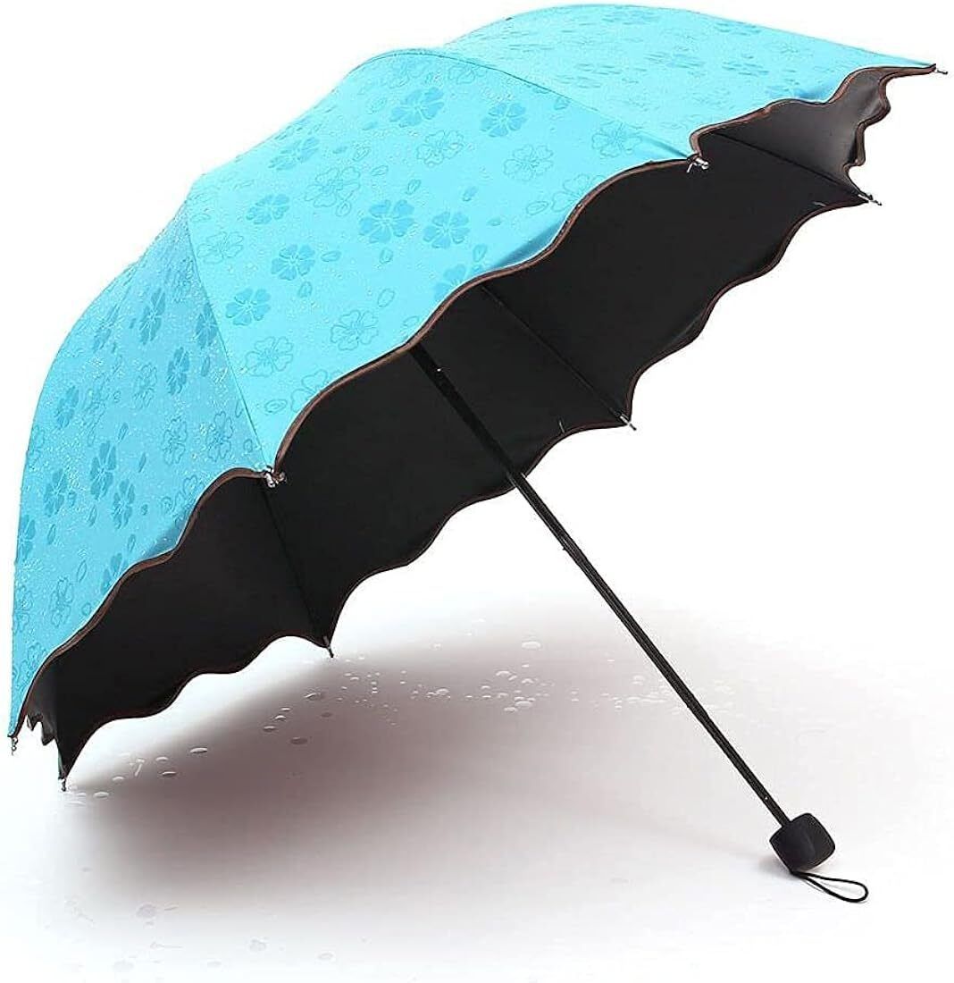 coeus Secret Blossoms Magic Umbrella, 4-Fold, UV Protection, Umbrella-picture-18