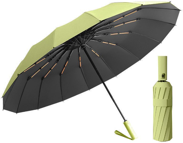 12 Rib Umbrella Automatic Open & Wind Vent, Big size For Rain, Windproof Umbrella-image-20