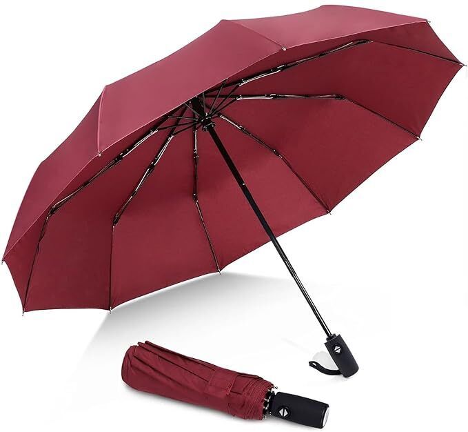 bbbikini Automatic Open Golf Umbrella Extra Large Oversize Double Canopy Vented Windproof Umbrella-picture-28
