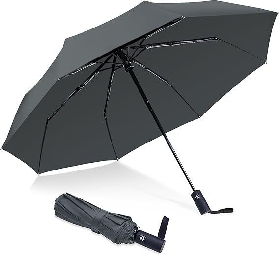 bontec Large 42 inch 3 Fold Auto Open & Close Umbrella Umbrella-picture-10
