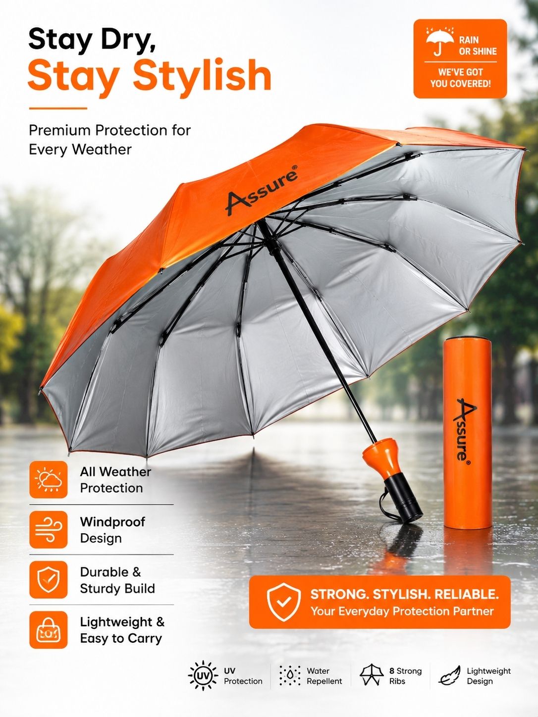 assure Orange bottle Umbrella-picture-28