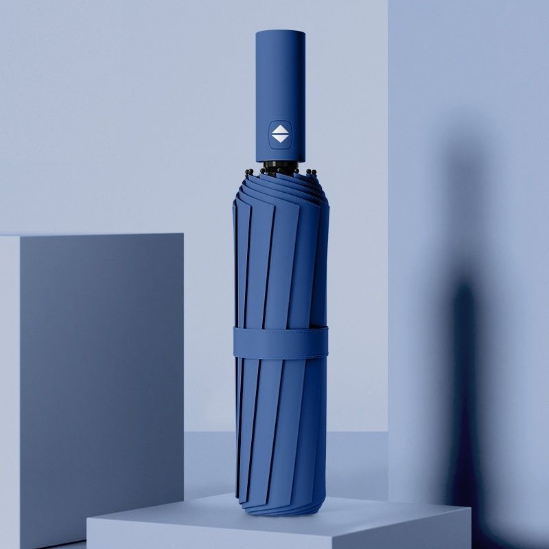 12 Rib Umbrella Automatic Open with Wind Vent, Big size for Rain, Windproof. Umbrella