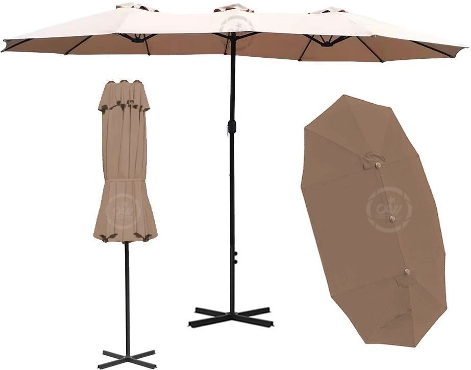 online ad work Garden Umbrella Double Sided (15 Feet) Umbrella-picture-11