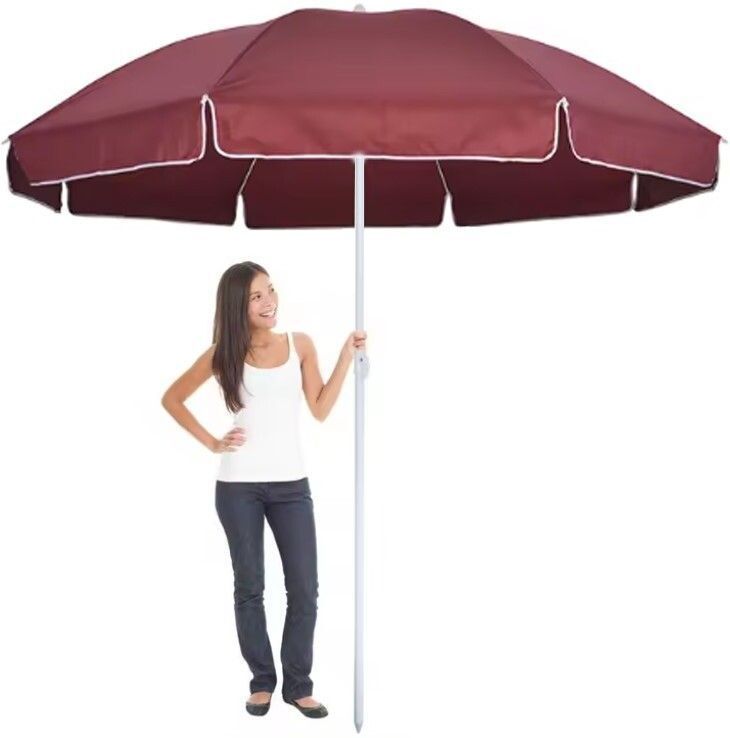 green bird 7ft Classic Garden Shade Umbrella Sun Rain Protection Without Stand_F146 Umbrella-picture-25