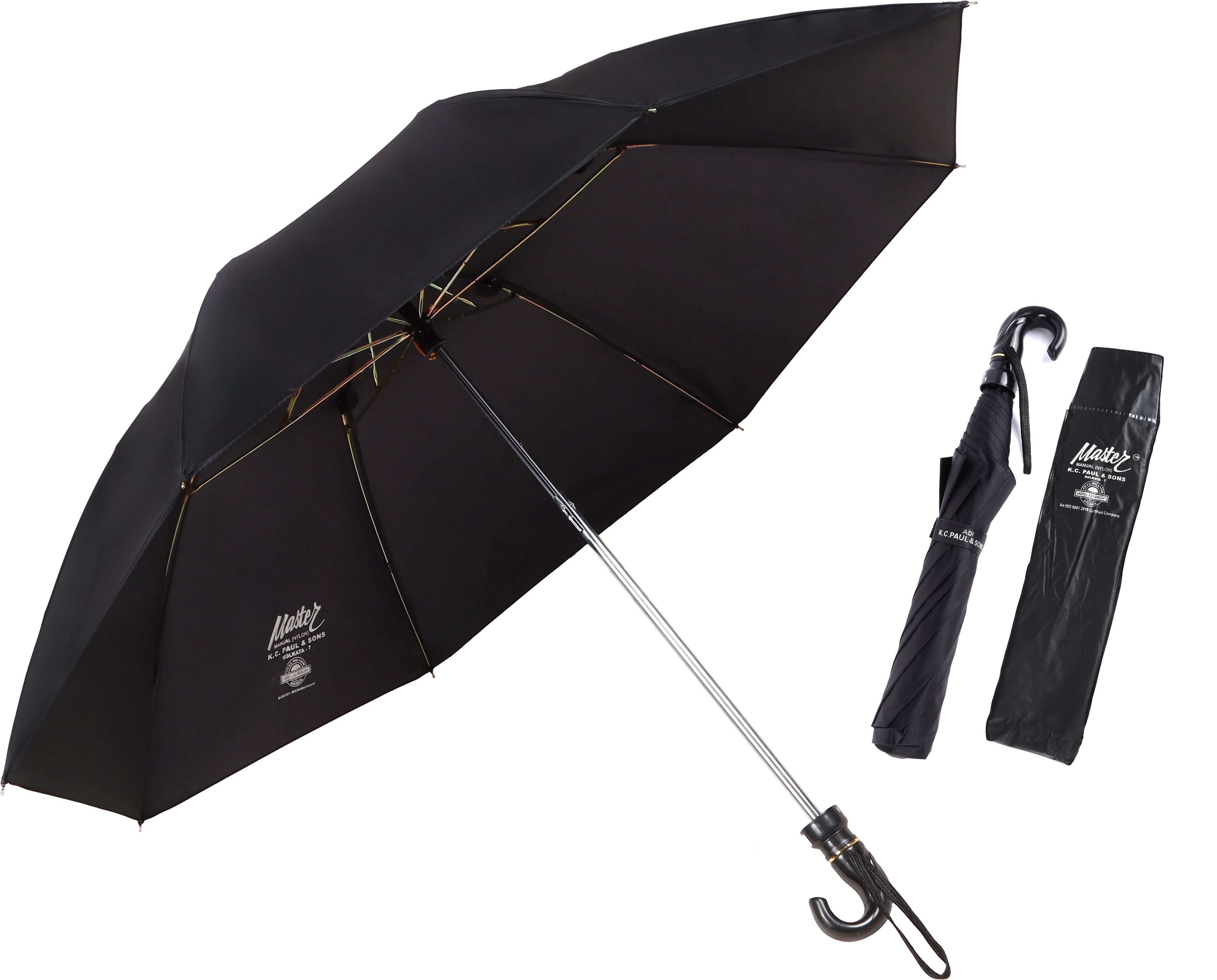 Master 2 fold heavy duty umbrella for Men & Women, Umbrella for Women Umbrella