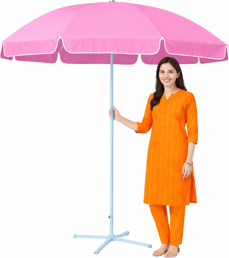 rainpopson Backyard Patio 7 Ft Garden Umbrella With Stand Durable Comfort Shade Umbrella-picture-41