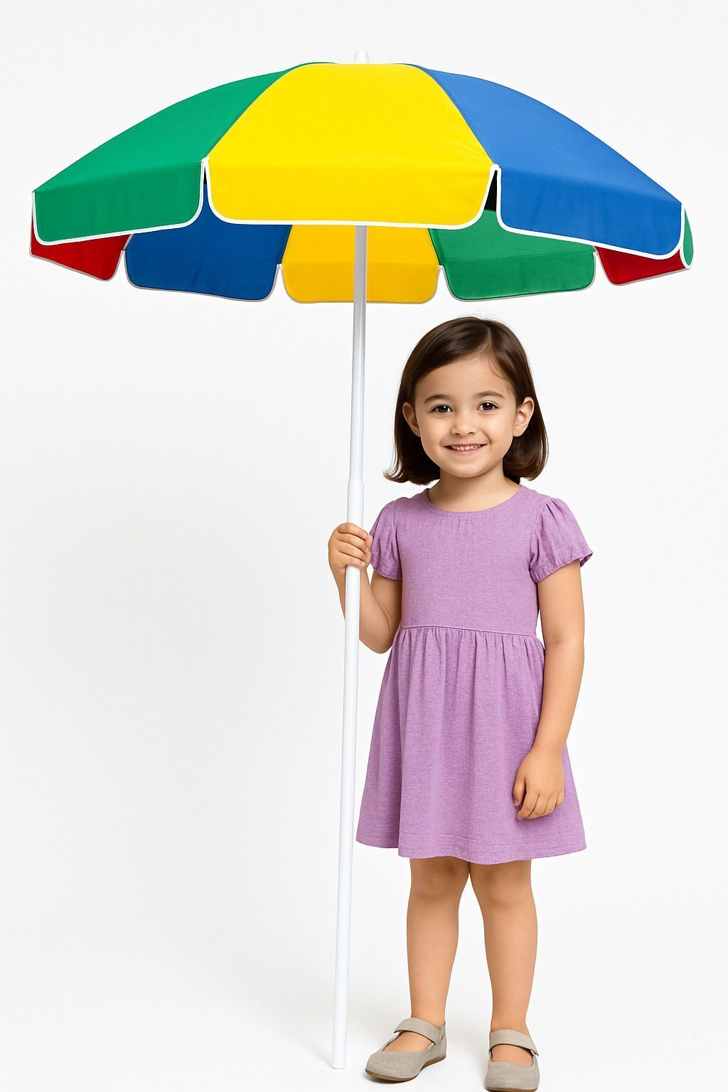 green bird 7ft Strong Garden Shade Umbrella Sun Rain Protection Without Stand_F236 Umbrella-picture-28