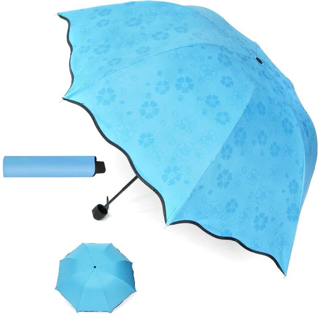 tapahpriyay Travel Magic Umbrella of Blooming Folding Portable for UV Protection & Rain Umbrella-picture-18