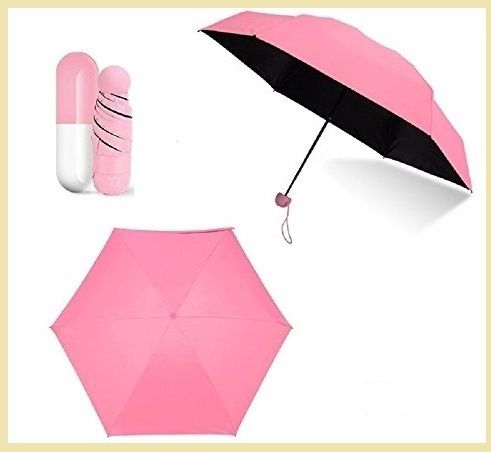 j s k creative Mini Rain Portable Folding Waterproof UV Protection Pocket Capsule Umbrella-A03 Umbrella-picture-11