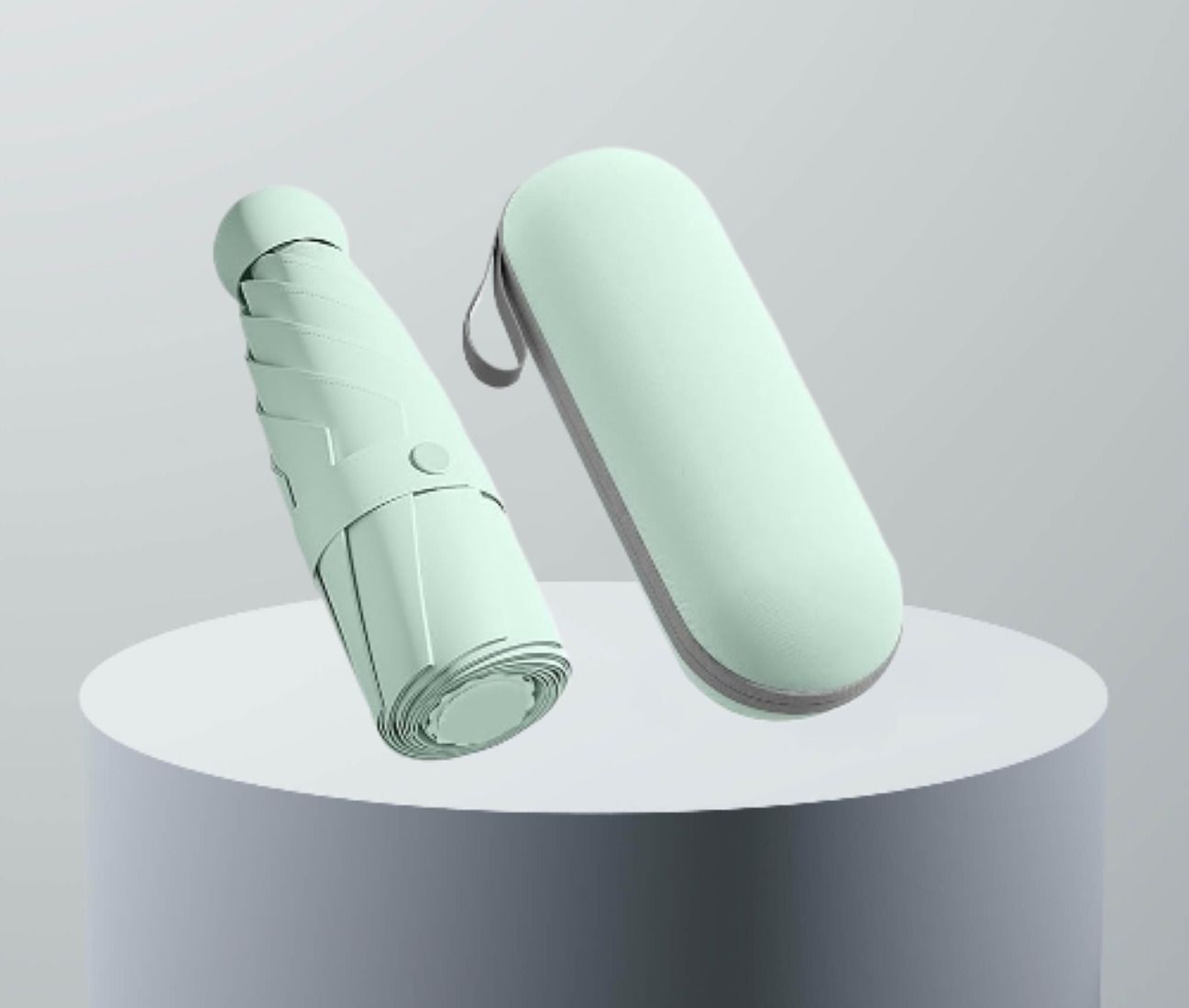 Travel Compact Magic Umbrella 3 Fold Umbrella for Girls, Women for UV & Rain Umbrella