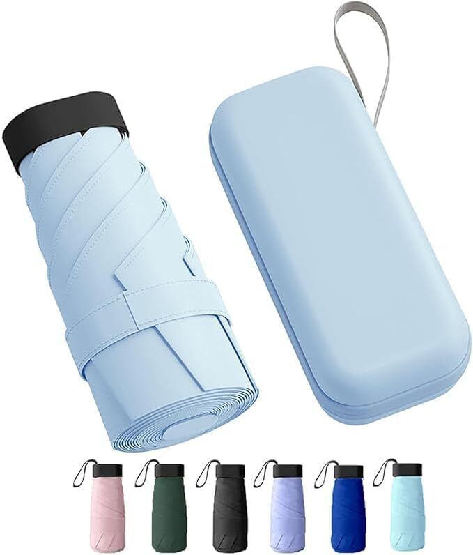 Small Pocket Travel Sun Rain,Lightweight, 3 Fold Umbrella-image-35