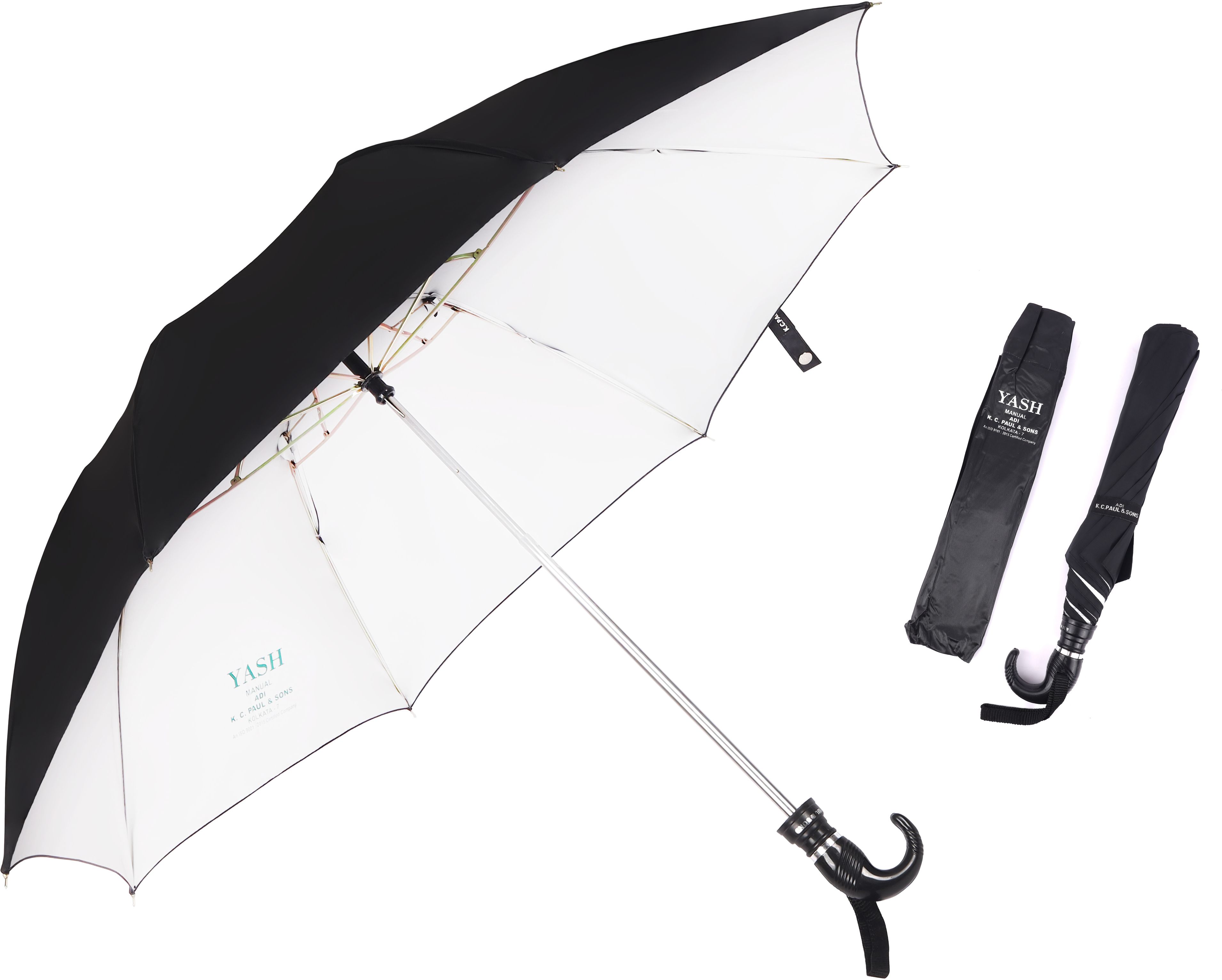 adi k.c.paul & sons Yash 2 fold umbrella for men & women | 2 fold umbrella | Kc Paul Umbrella | Umbrella-picture-29