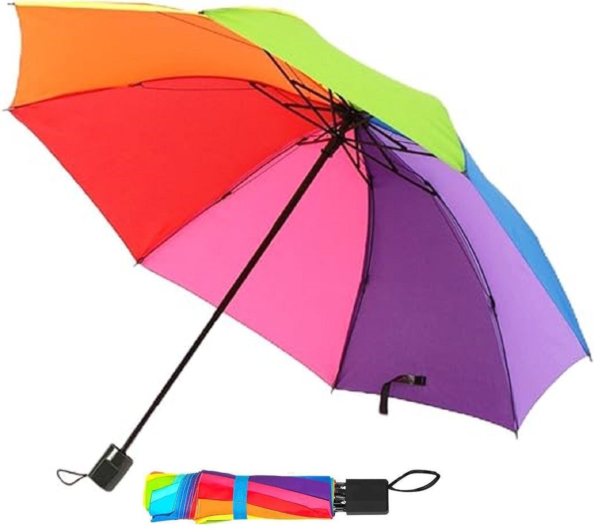 lakshminarayan sales 3fold UV Protection, Lightweight, travel umbrella for Men, Women Umbrella-picture-23