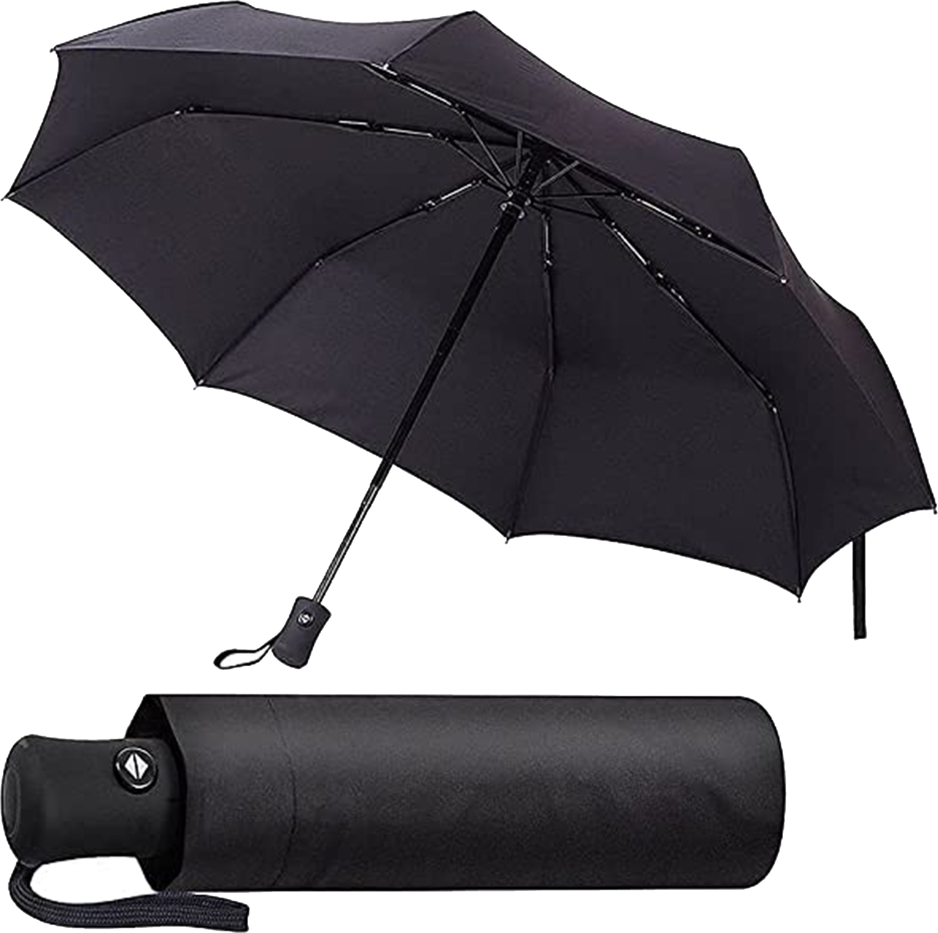 vniq Automatic Portable Travel Umbrella Strong Compact & Easy Auto Open/Close Button Umbrella image 1