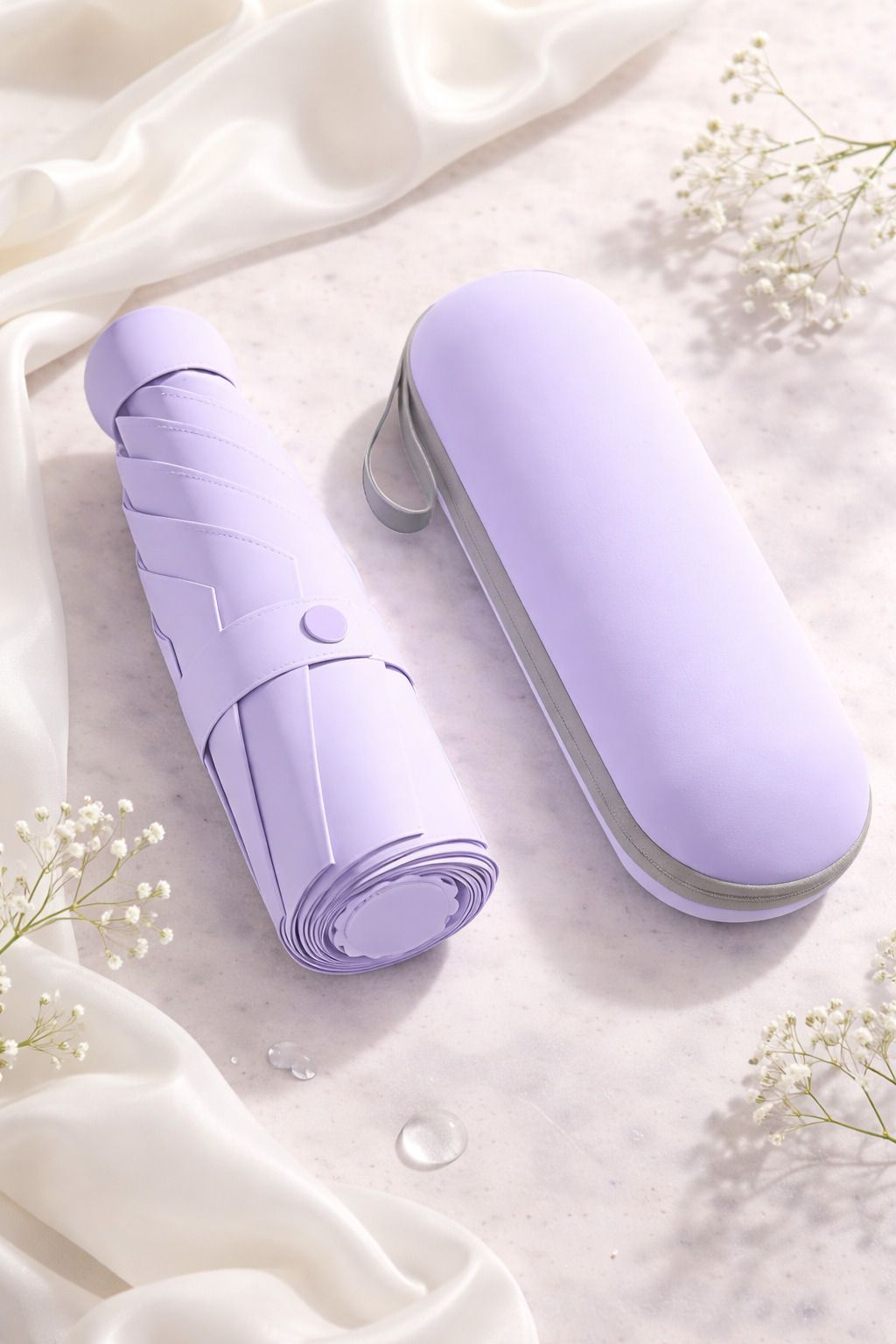 3-Fold Design, Large Size for Travel, Ideal for Rain & Summer Use Umbrella-image-35
