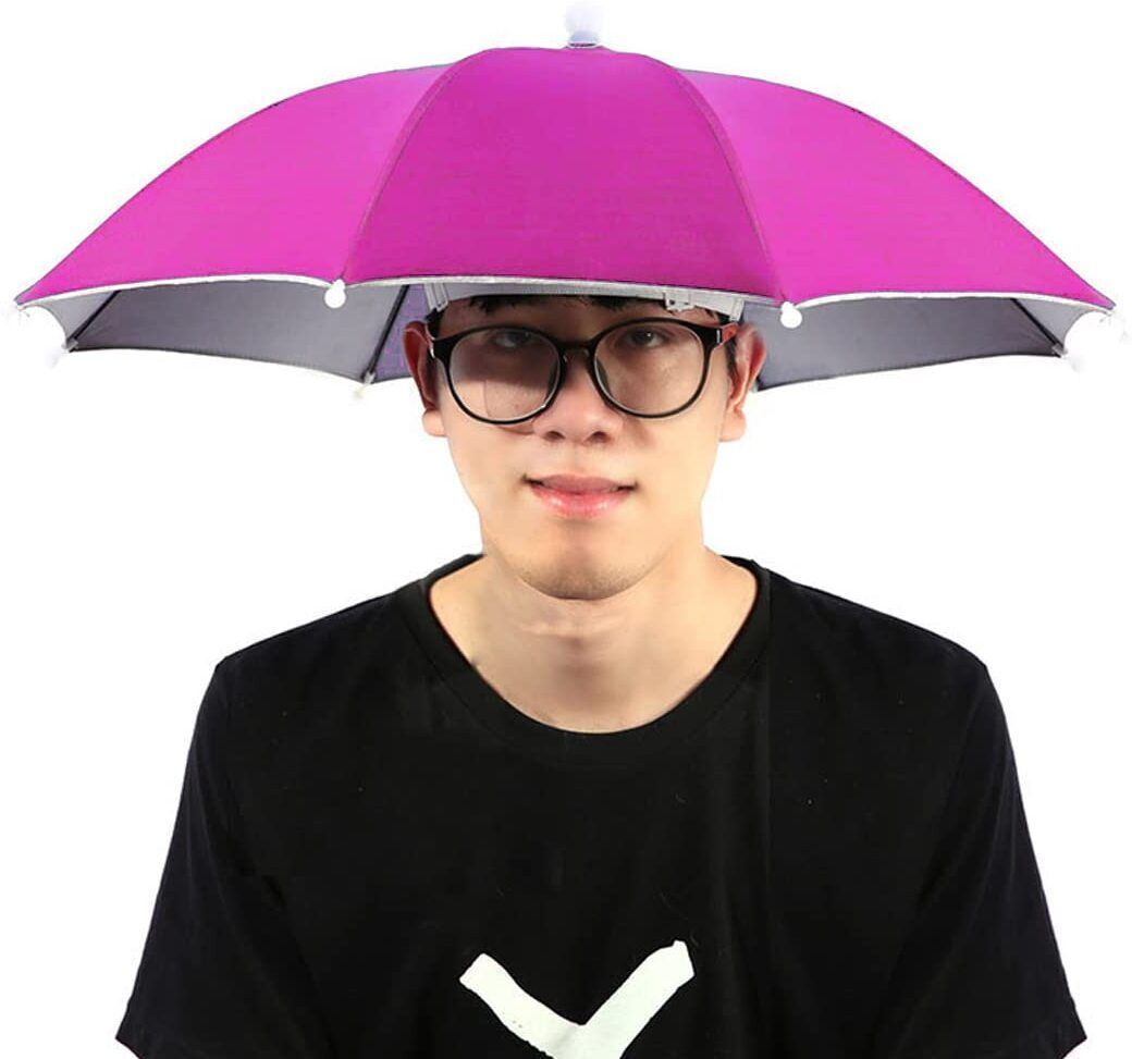 Junior Rain Sun Cap Umbrella Lightweight Durable Kids Safe Premium Umbrella-image-42