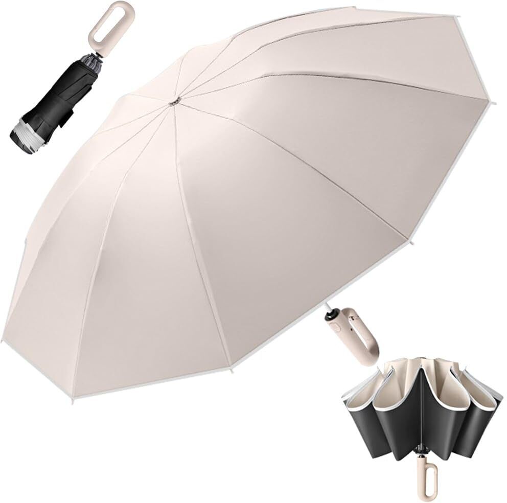 Large Windproof Travel Umbrella for Men and Women with UV Protection Umbrella-image-47