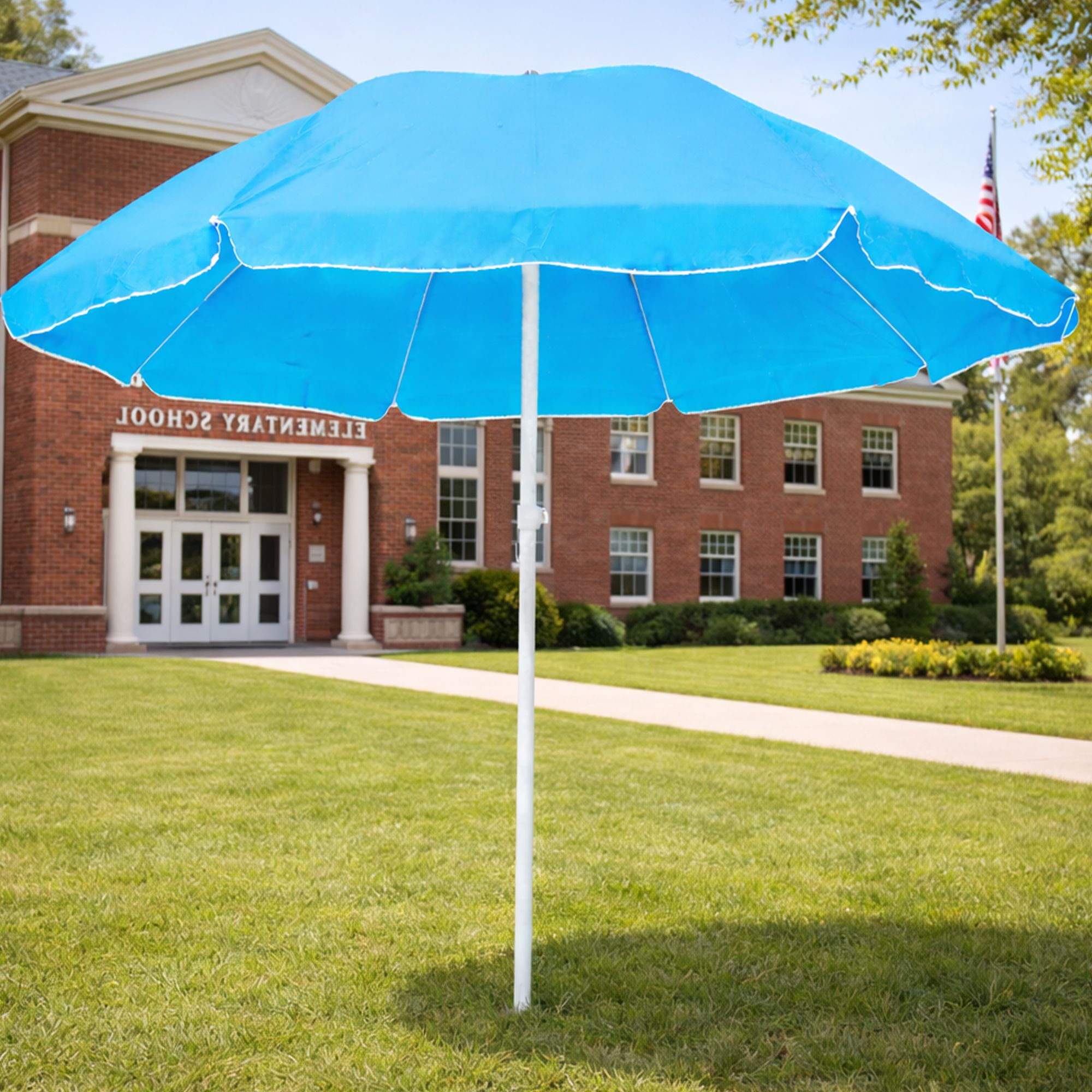 Garden Umbrella Designer 7ft Outdoor Shade Model Umbrella-image-22