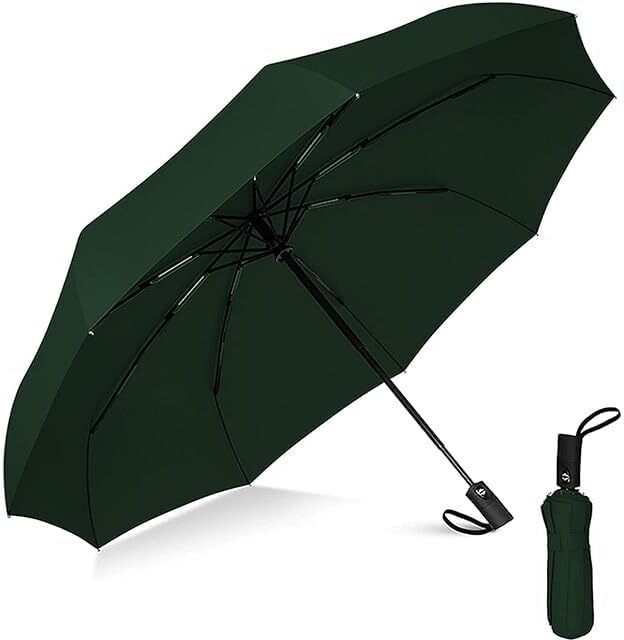 zoobe enterprise PACK OF 2 Windproof Collapsible 10 Ribs Auto Open & Close Folding Small Umbrella Umbrella-picture-25