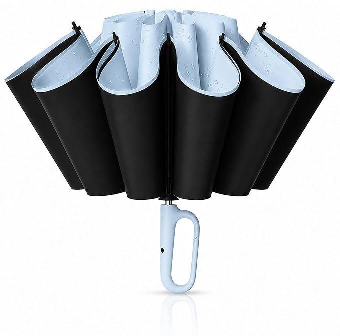 3 Fold Auto Open & Close Windproof Ultra-Light UV Rain Protection travel Umbrella-image-33