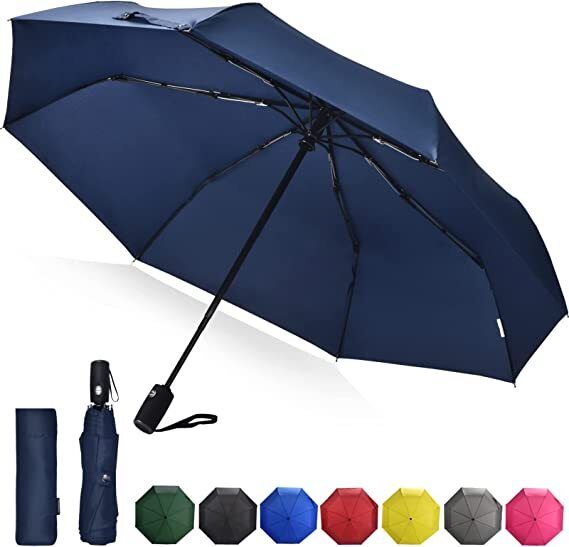 Umbrella for Men Umberallas for Rain Big Size Men 3 Fold Auto Open and Close Umbrella-image-16