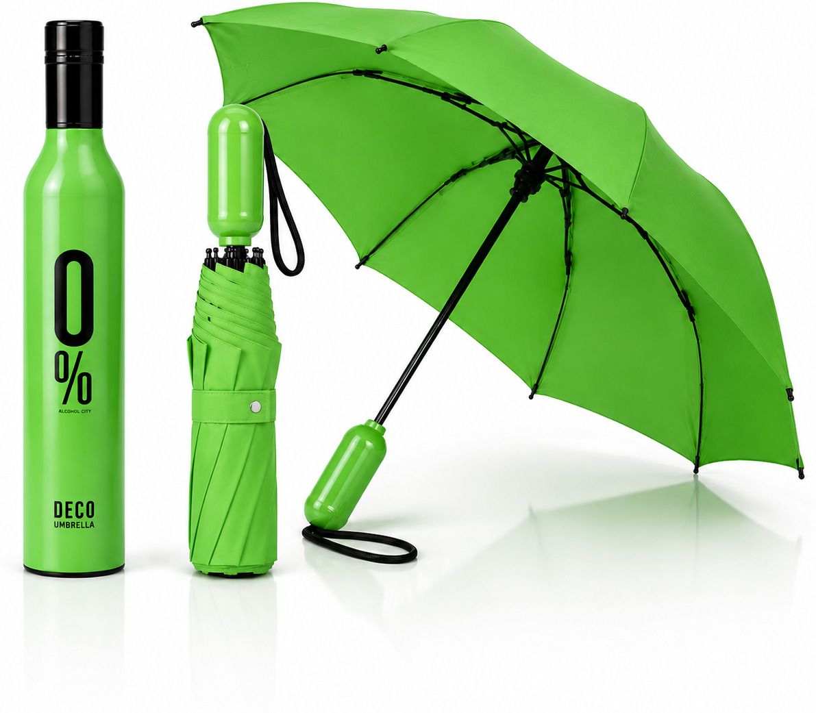 LIGHT GREEN BOTTLE UMBRELLA Umbrella-image-2