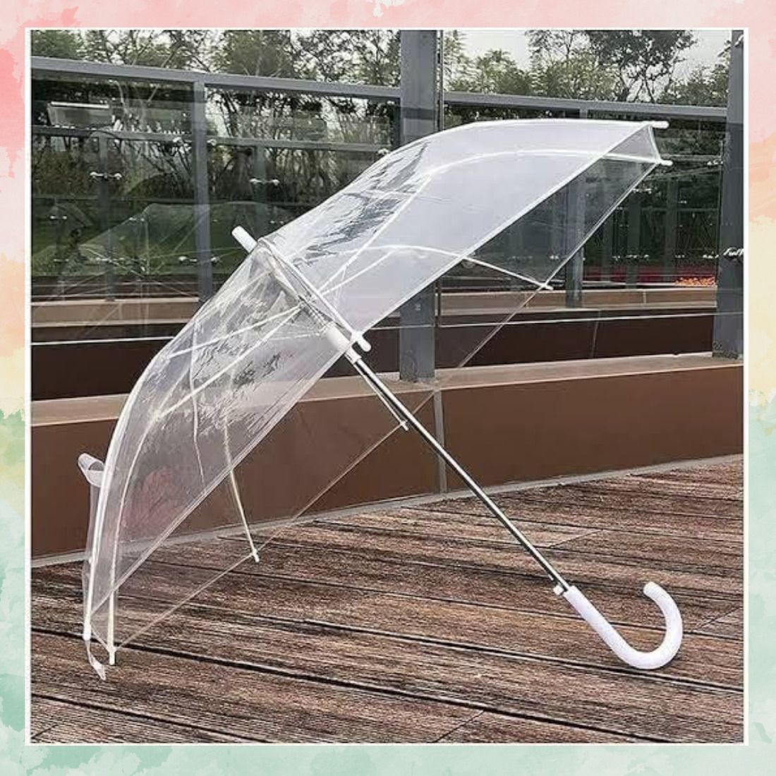Umbrella with Wind Resistant Waterproof Canopy, for Outdoor Walking, Travel Umbrella-image-27