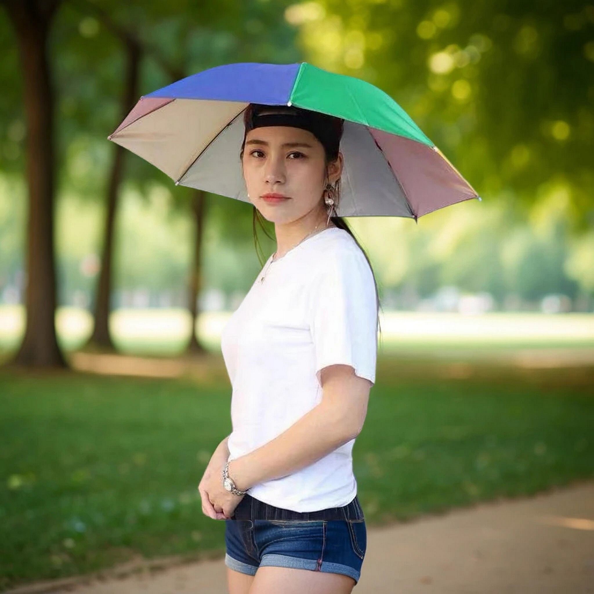 Protective Umbrella Hat for Sun Safety Umbrella-image-35