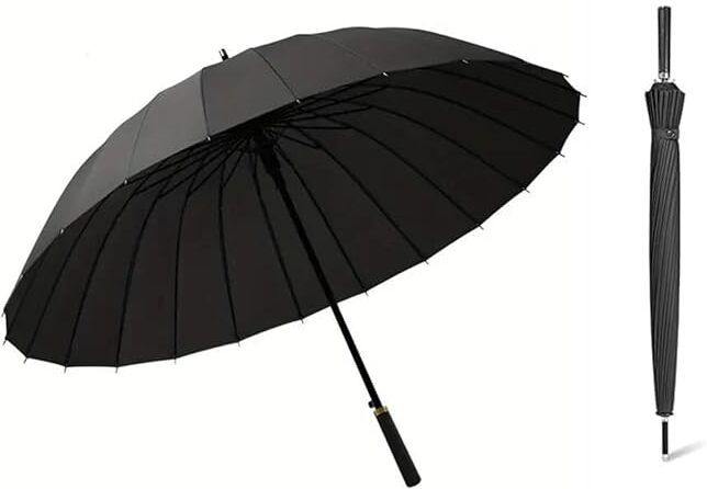 sochep Unbreakable 24-Rib Automatic Windproof Umbrella with Comfortable Long Handle Umbrella-picture-18