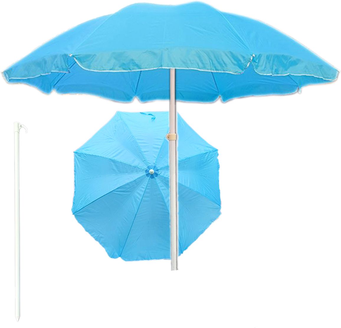 green bird Heavy Duty Garden Shade Umbrella Sun Rain Protection For Patio 7ft_F2 Umbrella-picture-30