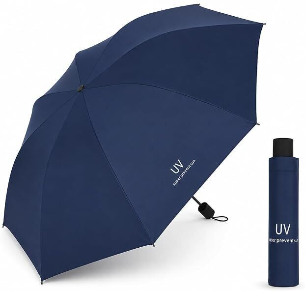 Compact Folding Umbrella for Rain, UV Protection, Windproof, Portable Umbrella-image-36