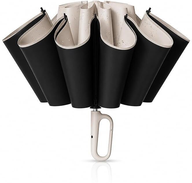 bravo bells 3 Fold Auto Open & Close Windproof Ultra-Light UV Rain Protection travel Umbrella-picture-13