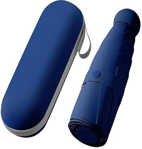 treattoes Capsule Size Umbrella, UV & Rain Protection and Pocket Friendly with Cover -NB02 Umbrella-picture-23