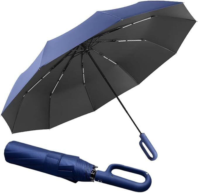 UV Protection 3 Fold Umbrella Men, Women, Kids, Girls, Boys Rain Sun Umbrella-image-47