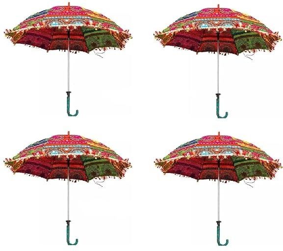 Classic Heritage Printed Umbrella Pack Quartet Umbrella-image-30