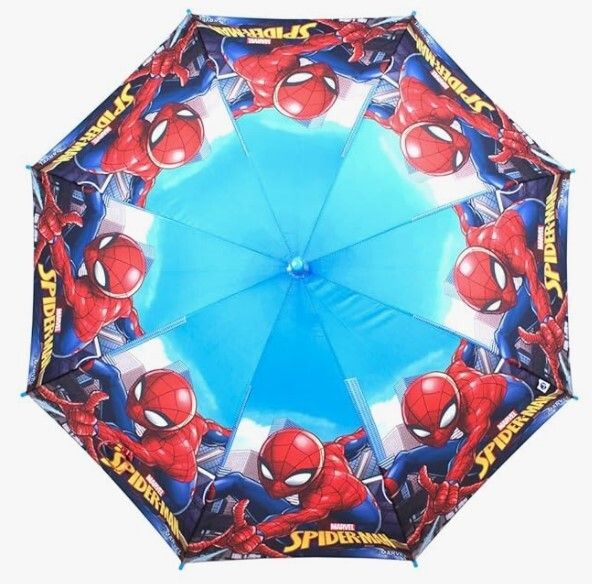 Soft Grip Kids Umbrella with Cartoon Print, UV Protected Umbrella-image-44
