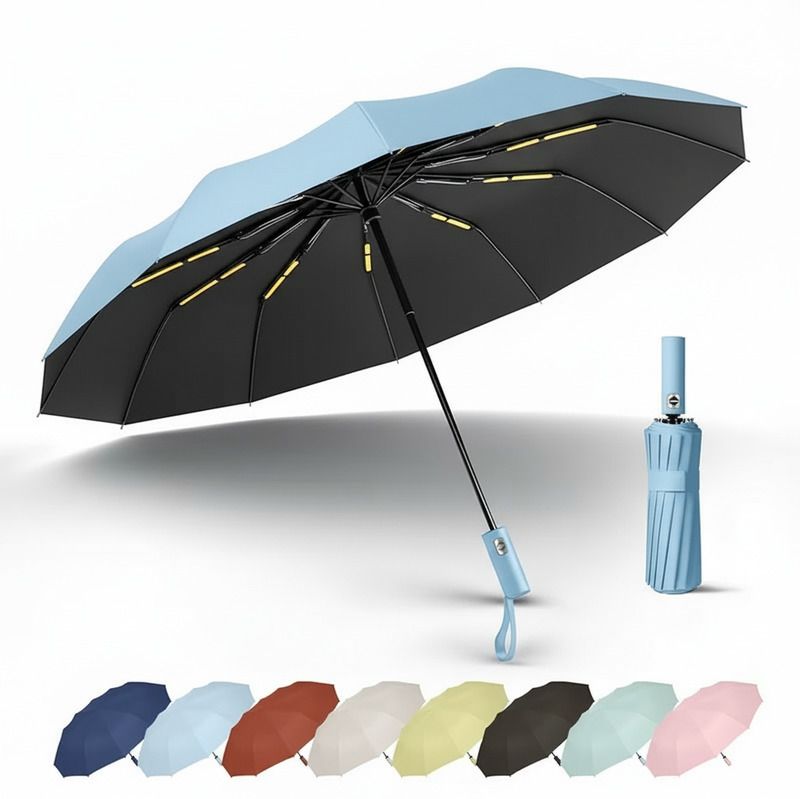 decojenick UV Foldable Umbrella Windproof Auto Open & Close Chhata Rain@Sun for Men & Women Umbrella-picture-18
