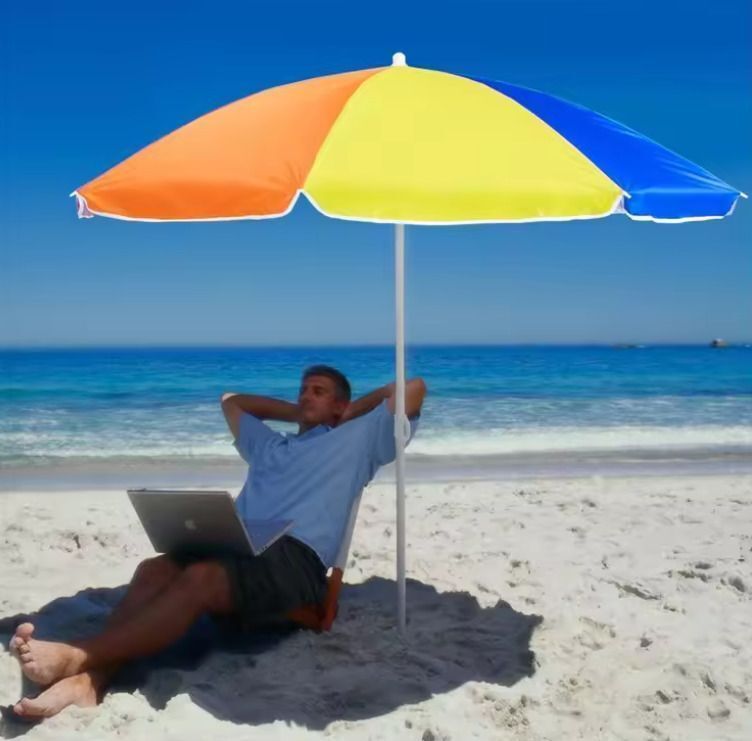 funsiper 7ft Waterproof Garden Shade Umbrella Sun Rain Protection For Patio_H208 Umbrella-picture-13